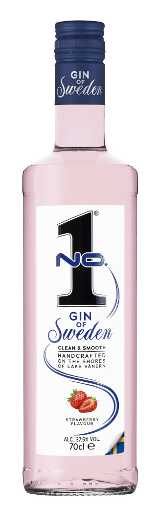 No.1 Dry Gin Strawbery 1l