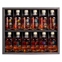 Seven Seals Tasting- Box Zodiac 12x 50ml 49,7%